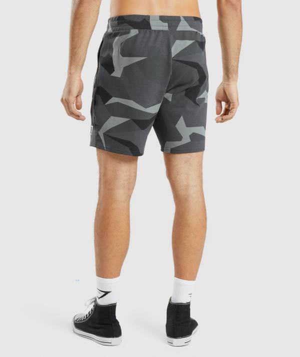 Panske Šortky Gymshark Critical 7" Čierne | GP1672345